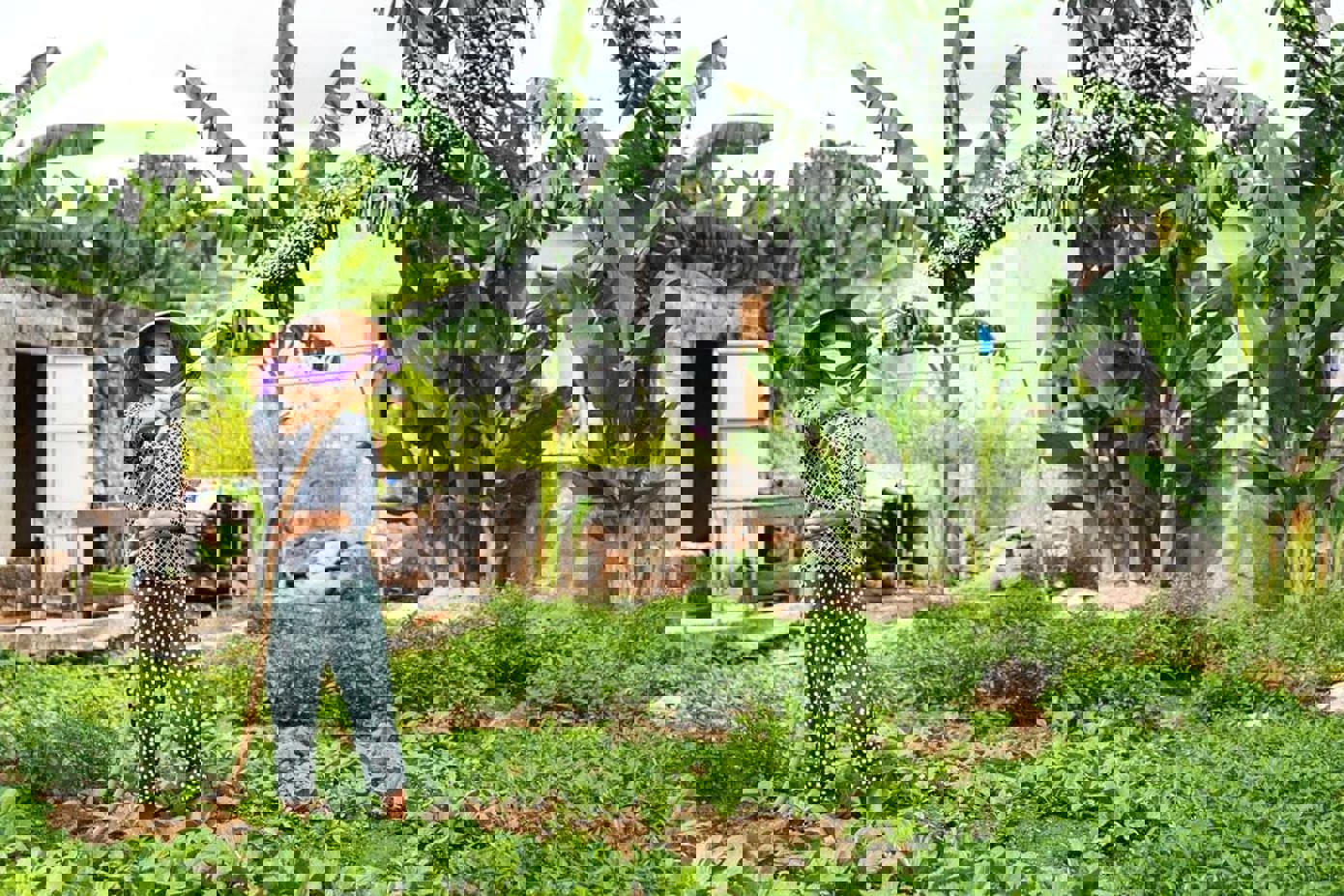 Bà con Vinh Thanh đã có nước sạch để sử dụng cho các sinh hoạt hàng ngày như nấu ăn, vệ sinh, giặt giũ,...